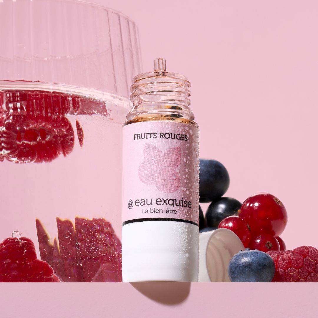 Gamme Bien être - Eau Exquise - Fruits rouges