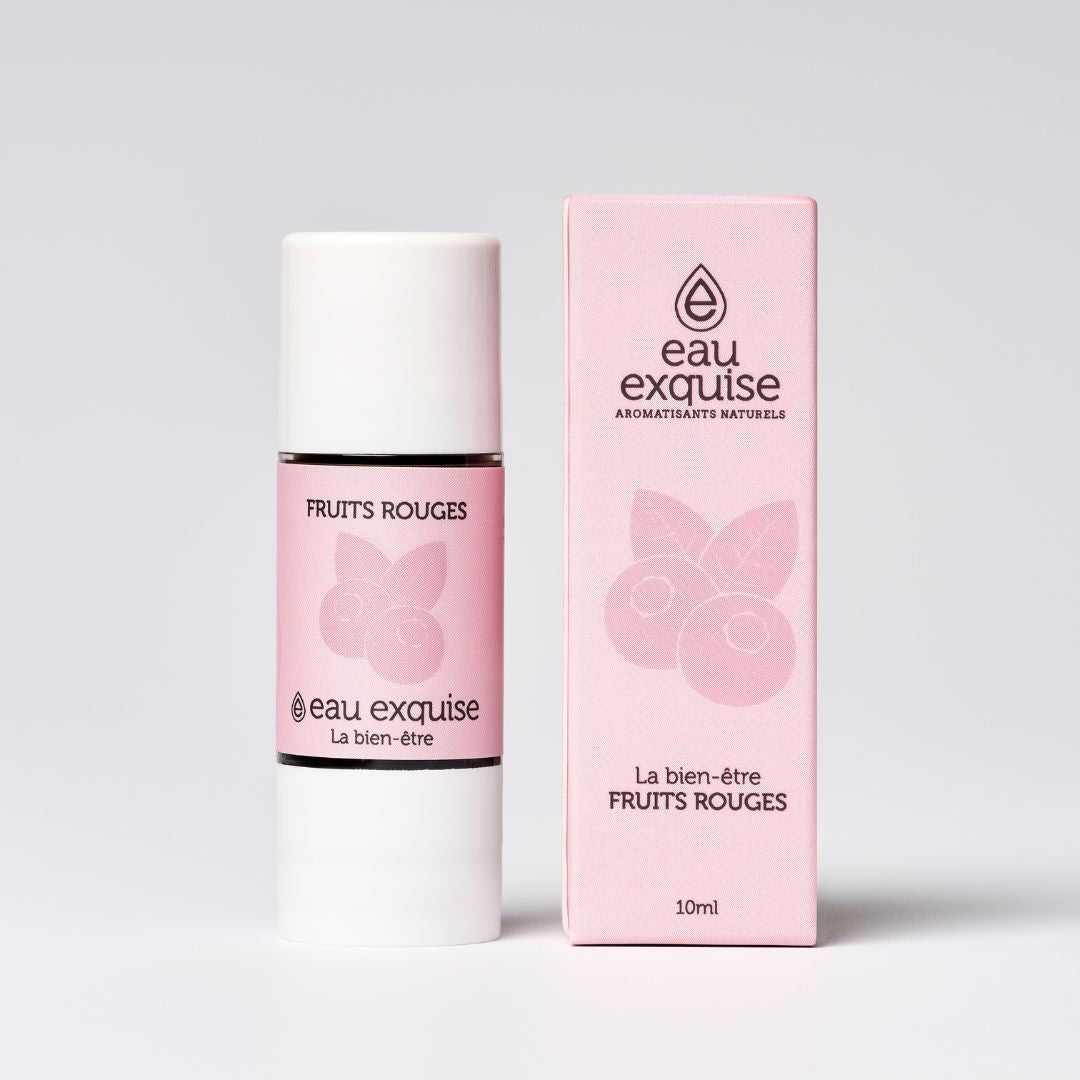 Gamme Bien être - Eau Exquise - Fruits rouges