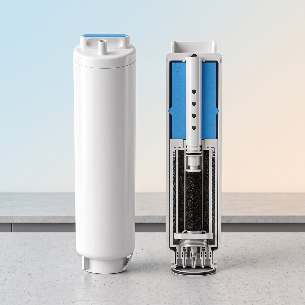 Filtre X-Water Family, cartouche de filtration 4 niveaux