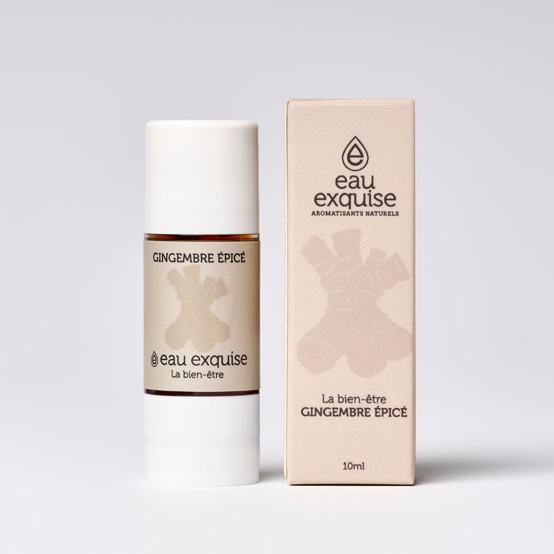 Gamme Bien être - Eau Exquise - Gingembre épicé