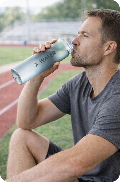 X-Bottle Dark Silver