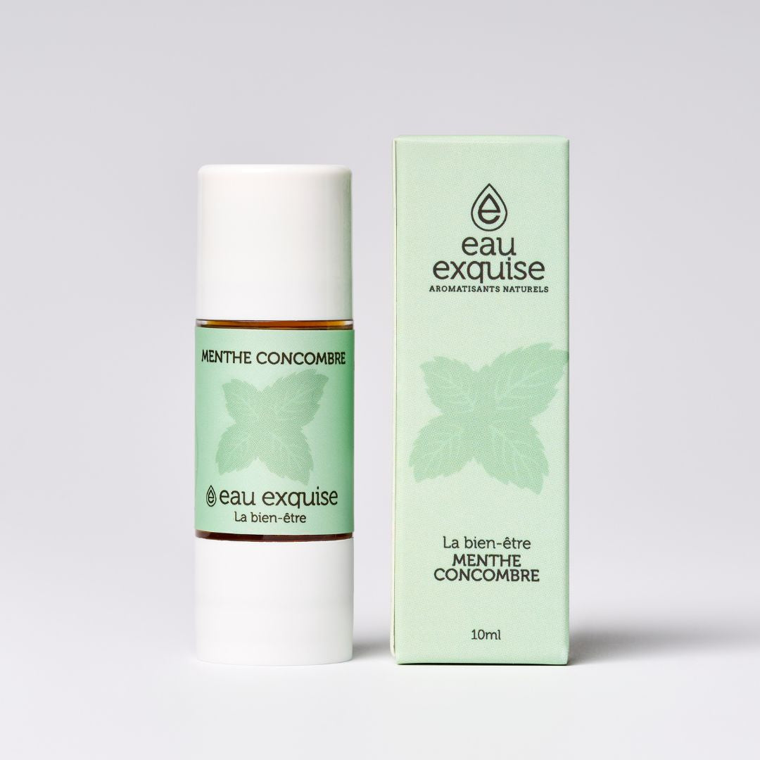 Gamme Bien être - Eau Exquise - Menthe Concombre