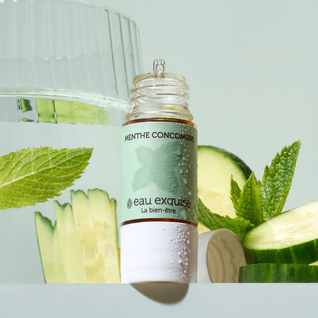 Gamme Bien être - Eau Exquise - Menthe Concombre