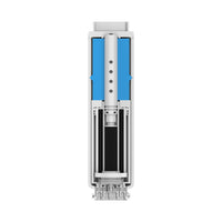 Vue en coupe du filtre X-Water Family et de ses couches de filtration